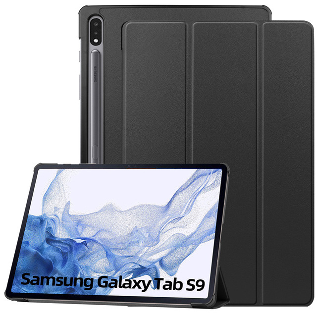 Magnetic Case for Samsung Galaxy Tab S9 S9 FE Plus A9 Stand Cover Auto Sleep Wake for Galaxy Tab S9 Ultra With Pencil Holder