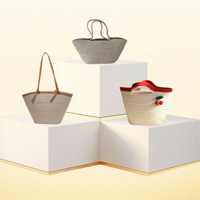FSP720 vente chaude Simple couleur unie décontracté coton corde tissé sac de plage à la main herbe femmes été paille sac à main tressé fourre-tout