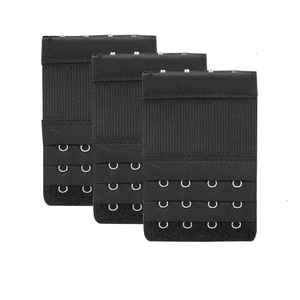 3 Three Row <strong>Bra</strong> Buckle Adjust Extender Hooks Underwear <strong>Extension</strong> Buckle - Product Image 1