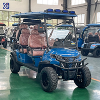 Voiturette de golf tout-terrain homologuée pour la route CAMP Lifted 6 places pour la chasse