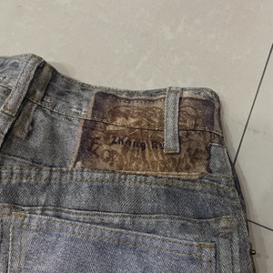 Pantaloni larghi stampati in fabbrica <span class=keywords><strong>Jeans</strong></span> <span class=keywords><strong>Jeans</strong></span> <span class=keywords><strong>Jeans</strong></span> con foro di lusso firmati di moda - Product Image 4