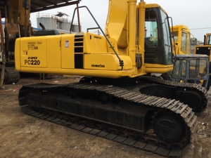 ใช้ Komatsu Pc220-6 Excavator PC220-8 PC220-7วินาทีมือ Crawler Excavator Digger สำหรับขาย - Product Image 2