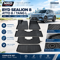 NRD TECH BYD Sealion 8 Tang L RHD HEV 7S 2025 TPE Karpet Lantai Set Lengkap Anti Air Anti Selip Kelas Makanan Tahan Air |   Garansi 3 Tahun