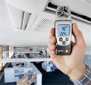 Anemómetro Original Alemán Testo 410-1, Instrumento de Medición de Velocidad del Viento con Impulsor 05604101 - Product Image 3