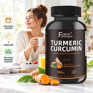 Cápsulas de Cúrcuma y Curcumina Shecome de Alta Calidad, Suplemento Herbal de Curcumina para la Salud de las Articulaciones, para Hombres y Mujeres - Product Image 4