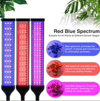 APCITL Geverifieerde 12V Volspectrum Aluminium Plantengroei Lamp Clip-On Beugel Binnen Zaailing Vetplant Groene Plant Lm301h