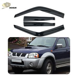 Visera para Ventana de Coche PMMA, Protector Solar y de Lluvia para Nissan Navara D22 Frontier <span class=keywords><strong>1997</strong></span>-2004, Deflector de Ventana con Protección contra la Lluvia - Product Image 1