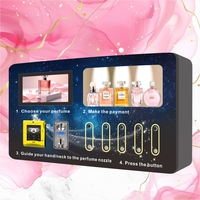 Distributeur automatique intelligent de parfum 24h/24, mural, avec SDK, écran tactile