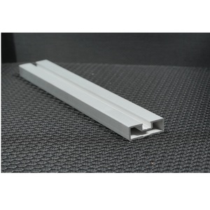 Perfil de guía inferior en T de aluminio extruido de la mejor calidad para puertas correderas, paneles, gabinetes y marcos en venta - Product Image 3
