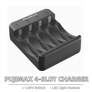 4スロット1.6v USBバッテリー充電器Aa 2800mWh <span class=keywords><strong>Nizn</strong></span>充電式バッテリー充電器セット4個Aa Ni-Znバッテリーパック1.6V - Product Image 2