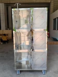 Villa <span class=keywords><strong>pour</strong></span> chat facile à assembler - Design de <span class=keywords><strong>porte</strong></span> en acrylique, cage <span class=keywords><strong>pour</strong></span> chat élégante et pratique - Product Image 3