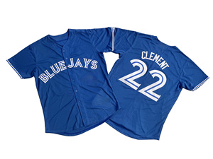 Maglia da baseball personalizzata dei Blue Jays del Canada |   Maglia Unisex Stampata in 3D con Ricamo e Logo Nome Numero - Product Image 4