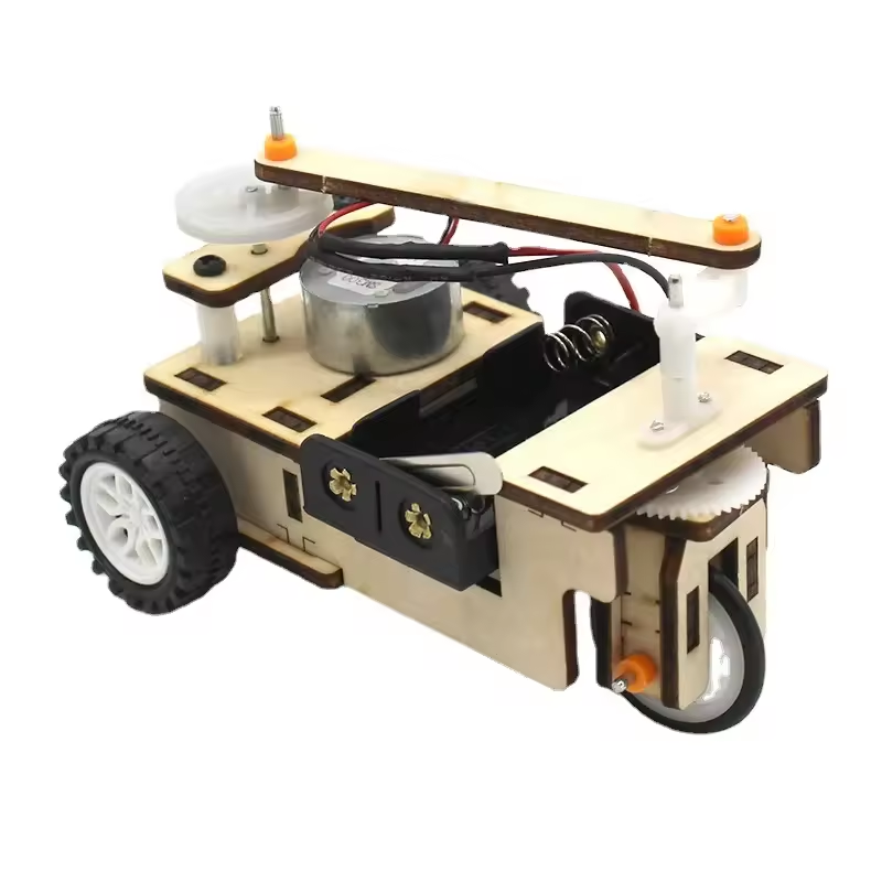 DIY木製三輪車車のおもちゃ手作り技術小型機械ペディセル生産