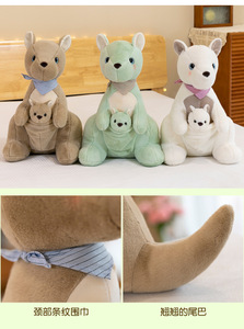 Popolare simulazione classica nuova madre <span class=keywords><strong>e</strong></span> bambino canguro peluche cartone animato bambola canguro - Product Image 6