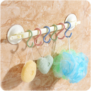 <b>S</b>-shaped <b>hooks</b> for doors, kitchens, bathrooms, wardrobes, and clothes (no nails required). - Product Image 4