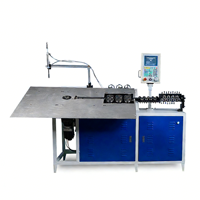 Máquina de Doblado de Alambre CNC de 4 Ejes y 2D, Máquina Automática para Doblar Alambre, Fabricación Directa de Fábrica