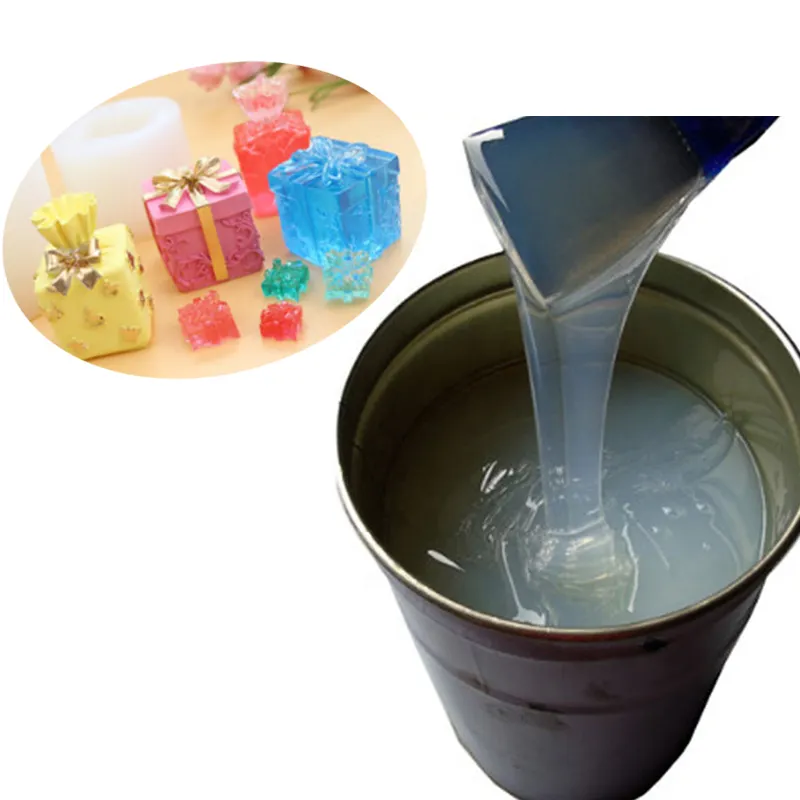 シリコーンカップおよびデザート用の食品グレードの高耐熱液体シリコーンゴム0-80 ShoreA半透明1:1/10:1 39100000