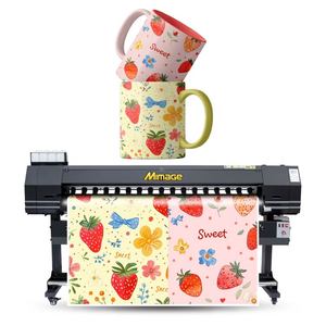 Máy in phun khổ lớn Mimage 1.8m 6ft sử dụng mực in sinh thái dung môi, công nghệ thăng hoa, với đầu in Epson I3200/DX5/XP600, giá bán. - Product Image 2