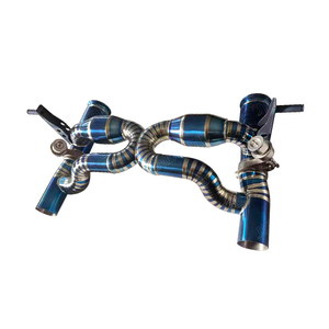 Sistema de <span class=keywords><strong>Escape</strong></span> de Titanio de Alto Rendimiento JTLD, <span class=keywords><strong>Escape</strong></span> Valvetronic Catback para <span class=keywords><strong>Lamborghini</strong></span> Huracan EVO, Escapes con Válvulas - Product Image 5