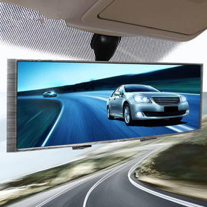 Metallic Texture HD Anti-Glare <b>Car</b> Interior Rearview <b>Mirror</b> Auxiliary <b>Mirror</b> Wide-Angle Large Field View - Product Image 1