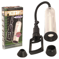 Pompe à pénis L X à tige de traction, dispositif d'érection sous vide de 18 cm, certifié CE, pour adultes, en TPE, 100 % étanche