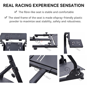 GY033 Venta caliente Simulador de carreras Race Drift Car Gaming Racing Simulator Sim Cockpit para Logitech PC <span class=keywords><strong>Playstation</strong></span>,Wii, Xbox - Product Image 5