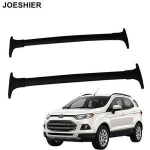 Barres transversales de toit de voiture JOESHIER en alliage d'aluminium 100 kg+ Porte-bagages de toit Installation facile pour Ford EcoSport 2013+ - Product Image 5