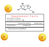 OEM Venta caliente Salud Benfotiamine Grasa Soluble Vitamina B1 Cápsula Suplemento dietético