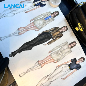 Fabricantes de Ropa Personalizada al por Mayor de Alta Calidad, Diseñador Elegante, ODM OEM, Conjunto de Dos Piezas de Verano, Chaqueta y Falda Casual para Mujer - Product Image 1