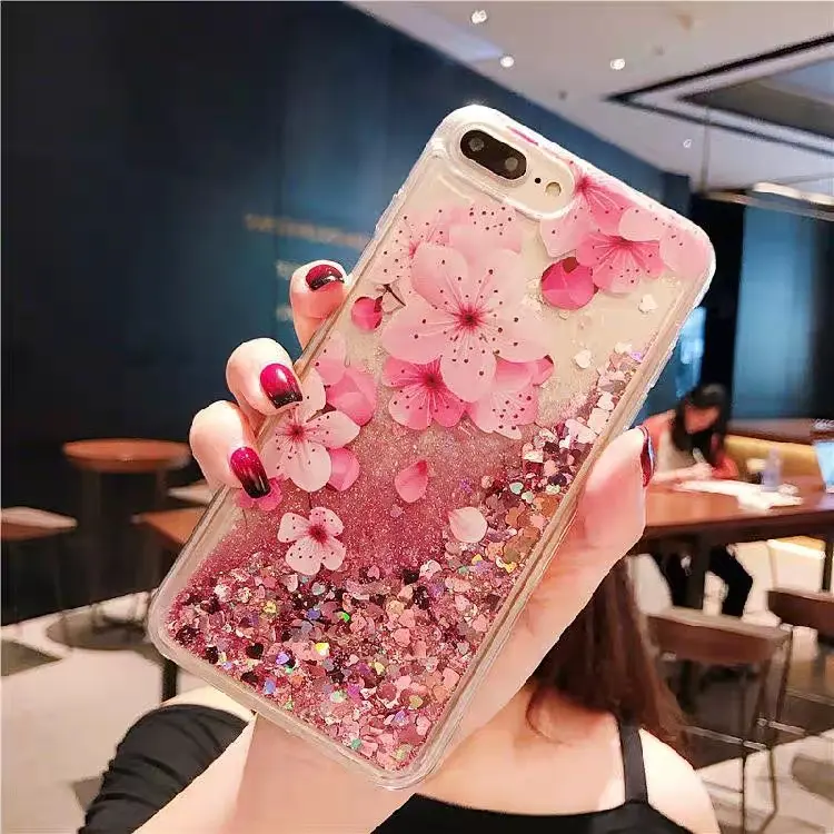 Fashion full luxury diamond glitter protective back cover glitter bling phone case for iphone cell phone accessories case