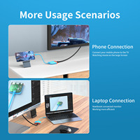 Base de Conexión Portátil Mindpure 3 en 1 USB-C, Estación de Acoplamiento con HDMI 4K 60Hz, Carga PD de 100W, USB 3.0 para Nintendo Switch y Steam Deck
