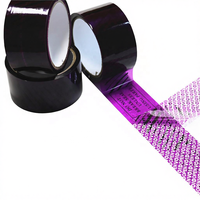 Sicherheits-Verpackungsband Selbstklebendes Papierband Hochtemperaturbeständig Gestanztes Kundenspezifisch Bedrucktes Wasserdichtes Druckempfindliches PET-Film Einzelseil 50m