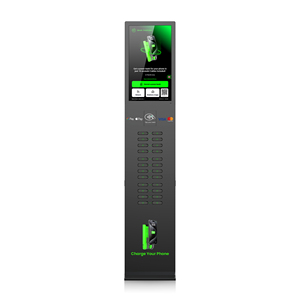 Estación de Carga Compartida de 24 Ranuras con Pantalla Táctil, POS Integrado, Carga de Teléfonos, <span class=keywords><strong>Alquiler</strong></span> Automático, Certificación CE/FCC, Ignífuga - Product Image 2