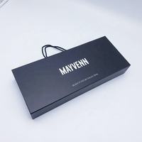Caja de Regalo para Pelucas de Cartón Reciclable Extra Grande Personalizable, Diseño Plegable con Cierre Magnético, Satén de Seda, Ecológica y Apta para Cosméticos