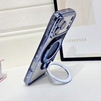 Étui de téléphone en cuir à rabat avec strass pour iPhone 12-18 Pro Max, support magnétique et porte-cartes, coque de protection antichoc