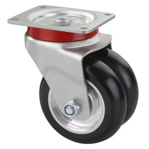Roues de roulettes SS pour <span class=keywords><strong>agv</strong></span>, conception de double roues 51 65 <span class=keywords><strong>75</strong></span> 100mm options - Product Image 1