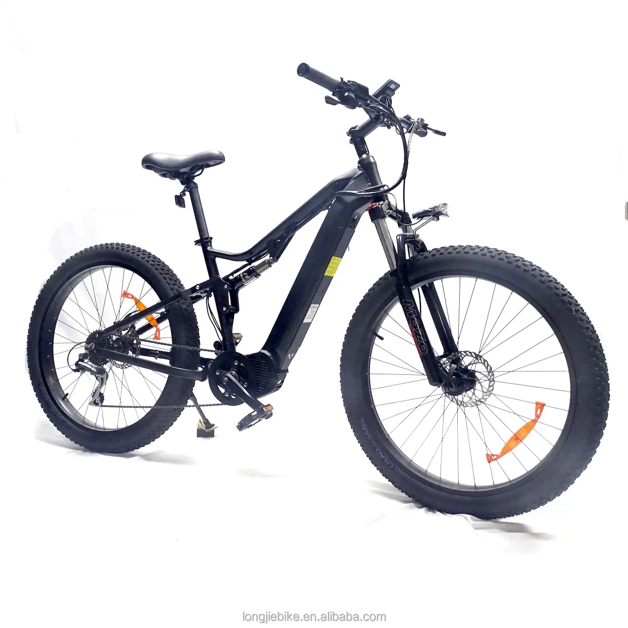 27.5インチ12.8Ahバッテリー電動自転車自転車セントラルモーター500w48vミッドドライブモーター電動自転車