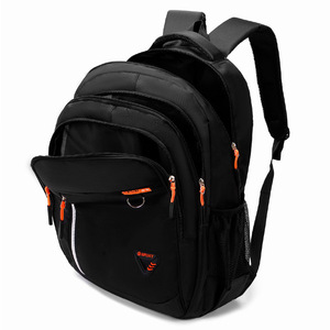 Men's <b>Backpack</b> <b>Large</b> Capacity 14 Inch Laptop Bag School Travel Outdoor Casual Splash Proof Black Orange Green Blue - Product Image 3