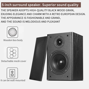 Sistema de Sonido Envolvente 5.1 para el Hogar, Sistema de Cine en Casa de Madera con Amplificador Digital Compatible con 3D/4K - Product Image 5