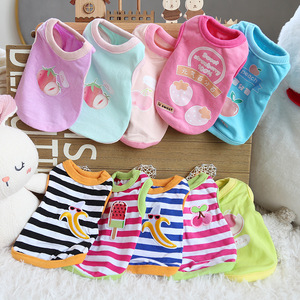 Goede Kwaliteit Lente/Zomer Dunne Riem Puppy Hond Kat Pasgeboren Jurken Xxx Kleine Hondenkleding - Product Image 2