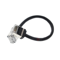 Câble Internet RJ45 CAT 6A Mini Corps Fin UTP STP SSTP Blindé CAT6A Cordon Ethernet Mince Câbles LAN Amincis