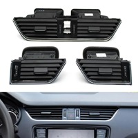Rejilla de Ventilación del Aire Acondicionado para Automóvil, para Skoda Octavia 3 MK3 A7 5E 2013 2014 2015 2016 2017 2018 2019 2020 2021