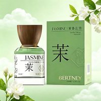 Eau de Toilette Florale Jasminée 50ml pour Femme, Parfum de Niche Naturel Longue Durée, Vaporisateur Quotidien pour Rendez-vous, Mariage, Vente en Gros et Dropshipping