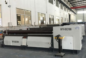 Rouleau de pliage de tôles avec boîte de vitesses pour machine de pliage électrique de métaux - Product Image 2