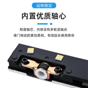 Glass <b>Door</b> Clamp Stainless Steel JM-01 Screw Installation Durable Minimalist Design For Floor Spring Accessories - Product Image 5