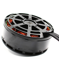Motor DC Brushless Central Berkinerja Tinggi 96V 3kg 6000RPM Efisiensi IE3 untuk Kipas Drone Pertanian