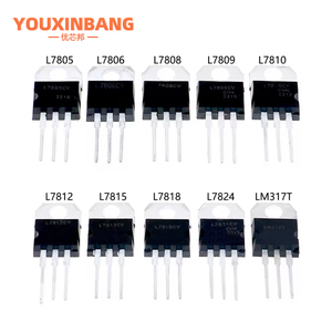50 cái 10 giá trị để 220 điều chỉnh điện áp Transistor Assortment Kit lm317t l7805 l7806 l7808 l7809 l7810 l7812 l7815 l7818 l7824 - Product Image 4