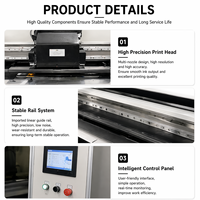 New BNM-JDJ01 Smart Control UV Inkjet Printer Roll to Roll for Label Film Packaging Automatic Industrial Printing Solution
