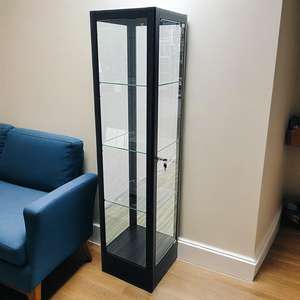 עיצוב מודרני פלדה זכוכית ארון תצוגה מתכווננת לשימוש קמעונאית סופרמרקט - Product Image 4