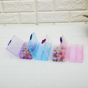 New Arrivals <b>Mini</b> Plastic Transparent 10 Compartments <b>Storage</b> <b>Box</b> - Product Image 5